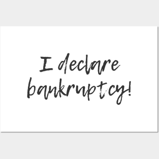 Bankruptcy Posters and Art